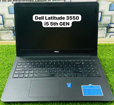 Dell Latitude 3550 I5 5th Gen 8 Gb Ram 256 Gb Ssd 4 Gb Graphics Screen - 15.6 Inch